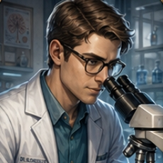 Guerreiro Glomerular no nível 1, iniciando como estudante no laboratório